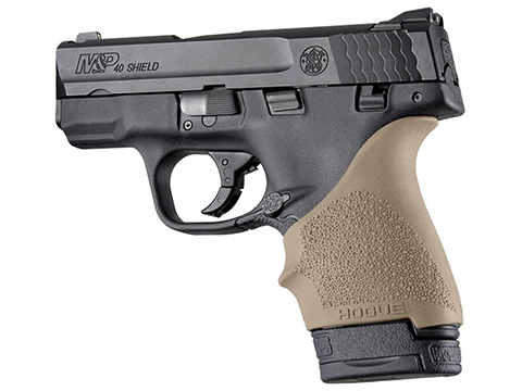 Hogue HandAll Beavertail Handgun Grip Sleeve (Color: Dark Earth/ Model: S&W M&P Shield, Ruger LC9 )