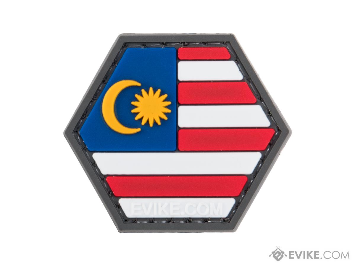 Operator Profile PVC Hex Patch Flag Series (Model: Malaysia)