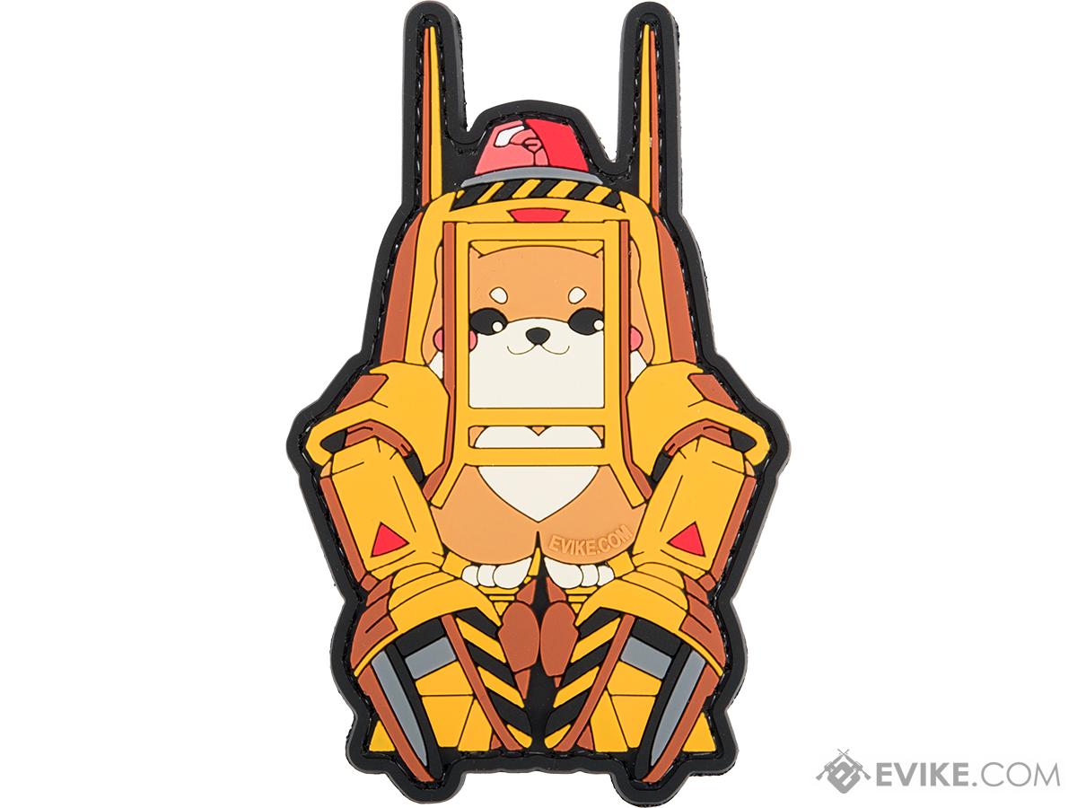 Evike.com The DOGE Hook & Loop PVC Morale Patch (Style: Powerloader)