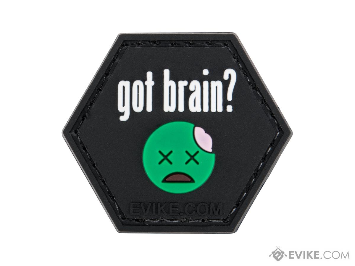 Operator Profile PVC Hex Patch Spooky Series (Style: Got Brain)