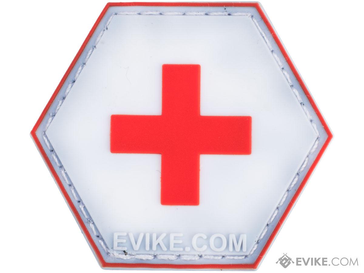 Operator Profile PVC Hex Patch Signs Series (Type: Red Cross)