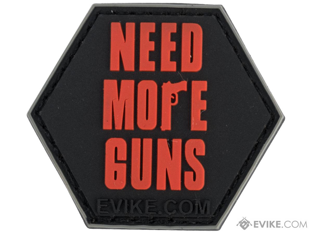 Operator Profile PVC Hex Patch Catchphrase Series 4 (Style: Need More Guns)