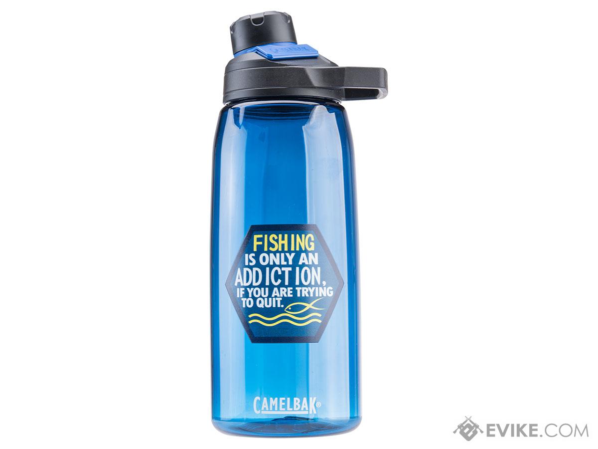 Evike.com x Camelbak Chute Mag 32oz Water Bottle (Color: Oxford / Fishing)