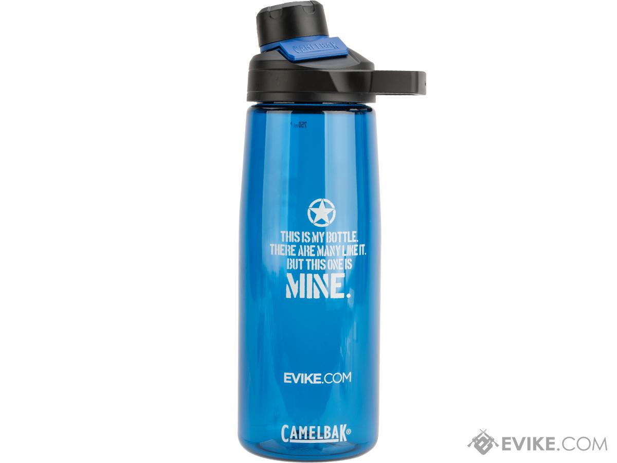 CamelBak x Evike.com Chute Mag 25oz .75L Water Bottle (Design: Mine / Blue)