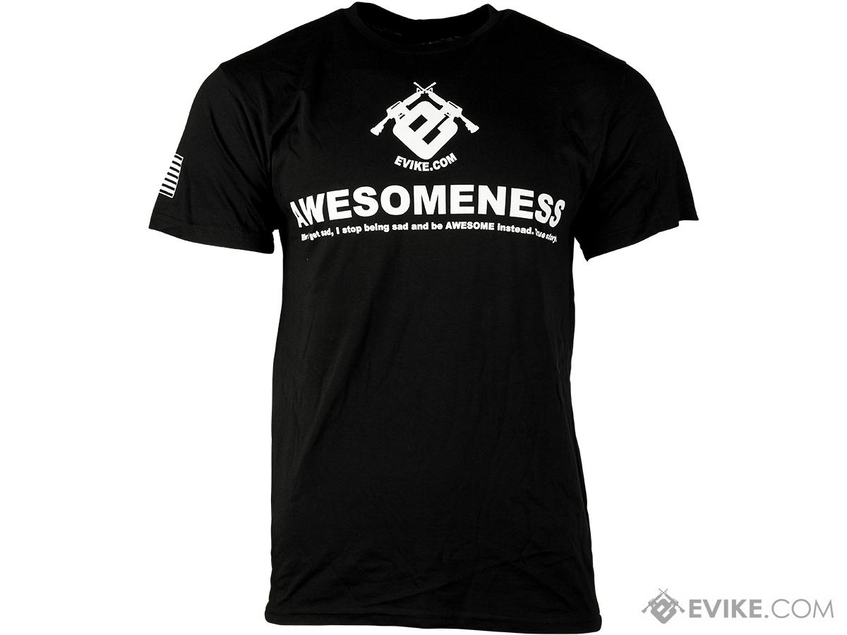 Evike.com Awesomeness Tshirt - Black (Size: Extra Large)