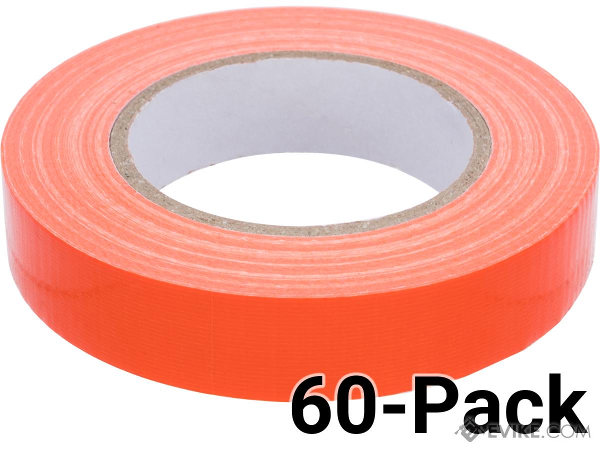 Evike.com 3/4 Official Water Resistant Airsoft Safety Marking Tape (Color: Neon Orange / 164ft / 10 Pack)