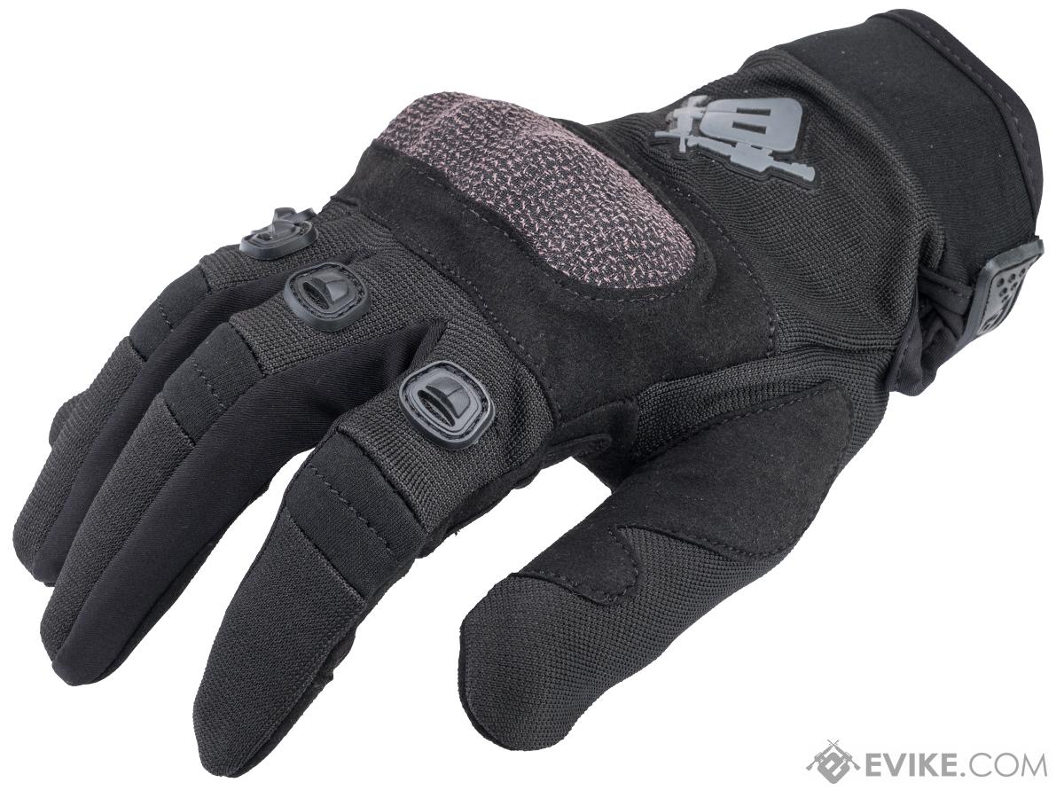 Field Operator Full Finger Tactical Shooting Gloves (Color: Black  / Large), Tactical Gear/Apparel, Gloves