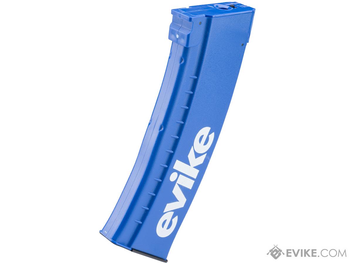 Evike.com Exclusive 150rd Mid-Cap Magazine for AK Series Airsoft AEG Rifles (Color: Blue)