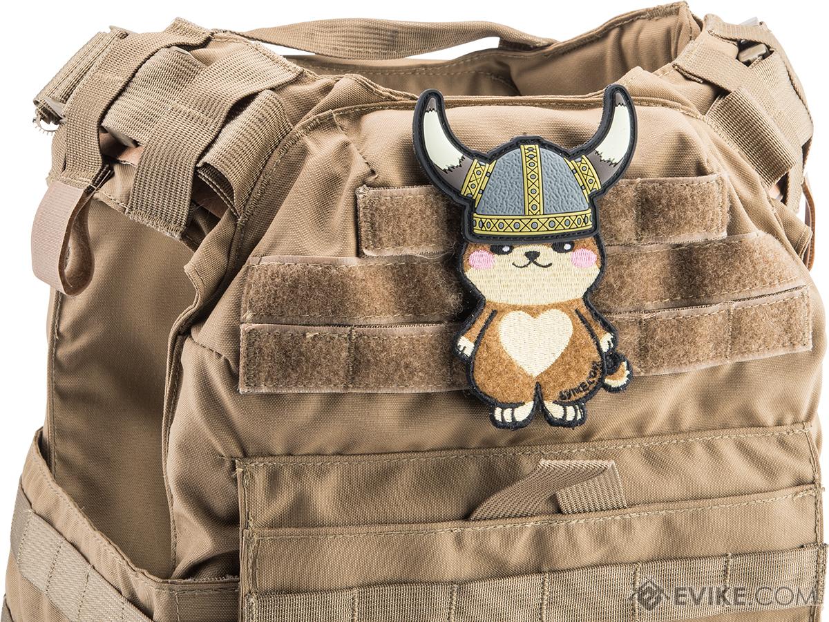 Viking Helmet PVC Morale Patch (Style: Charger)