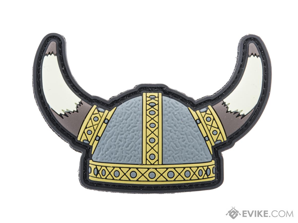 Evike.com Viking Helmet PVC Morale Patch (Style: Charger)