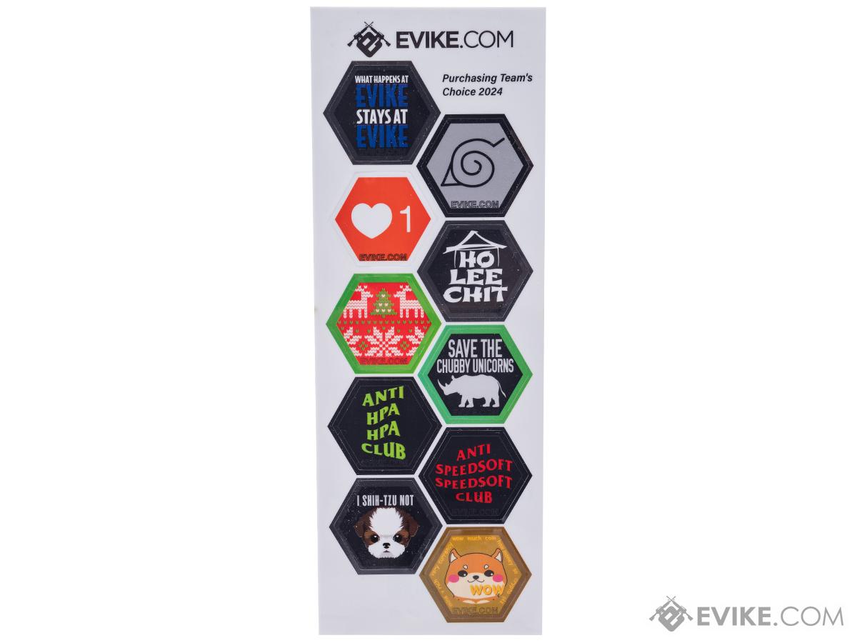 Evike.com Operator Profile Vinyl Hex Decals (Style: Purchasing Team's Choice 2024)