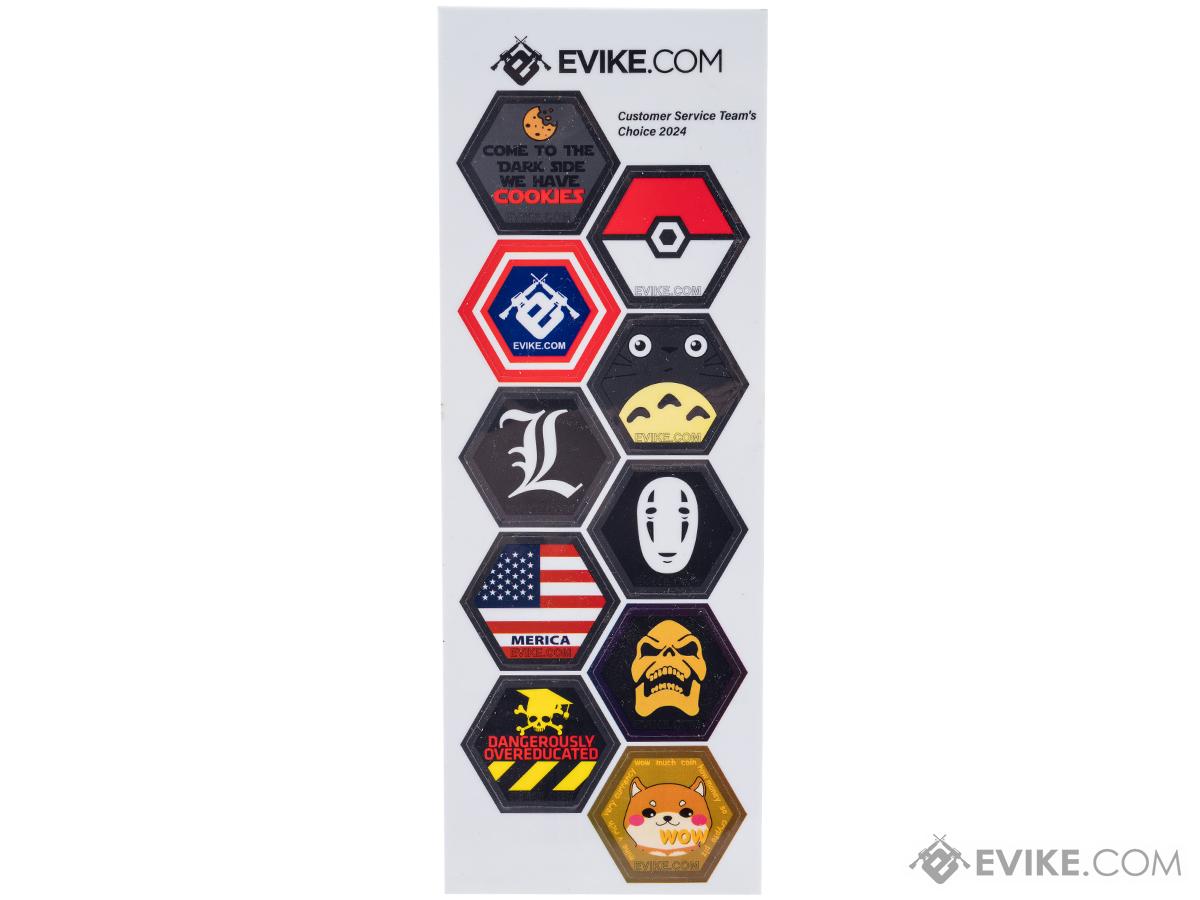 Evike.com Operator Profile Vinyl Hex Decals (Style: Customer Service Team's Choice 2024)