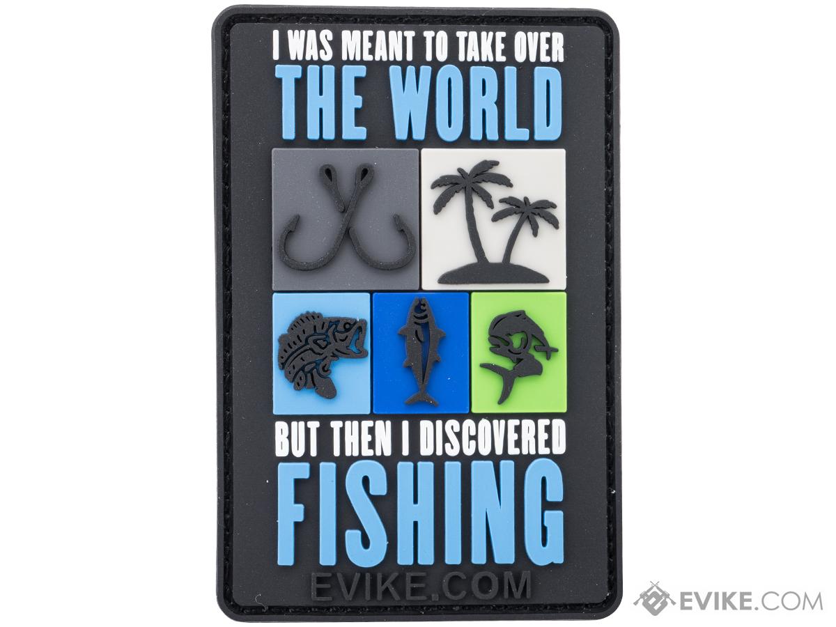 Evike.com Take Over the World PVC Morale Patch (Style: Fishing)