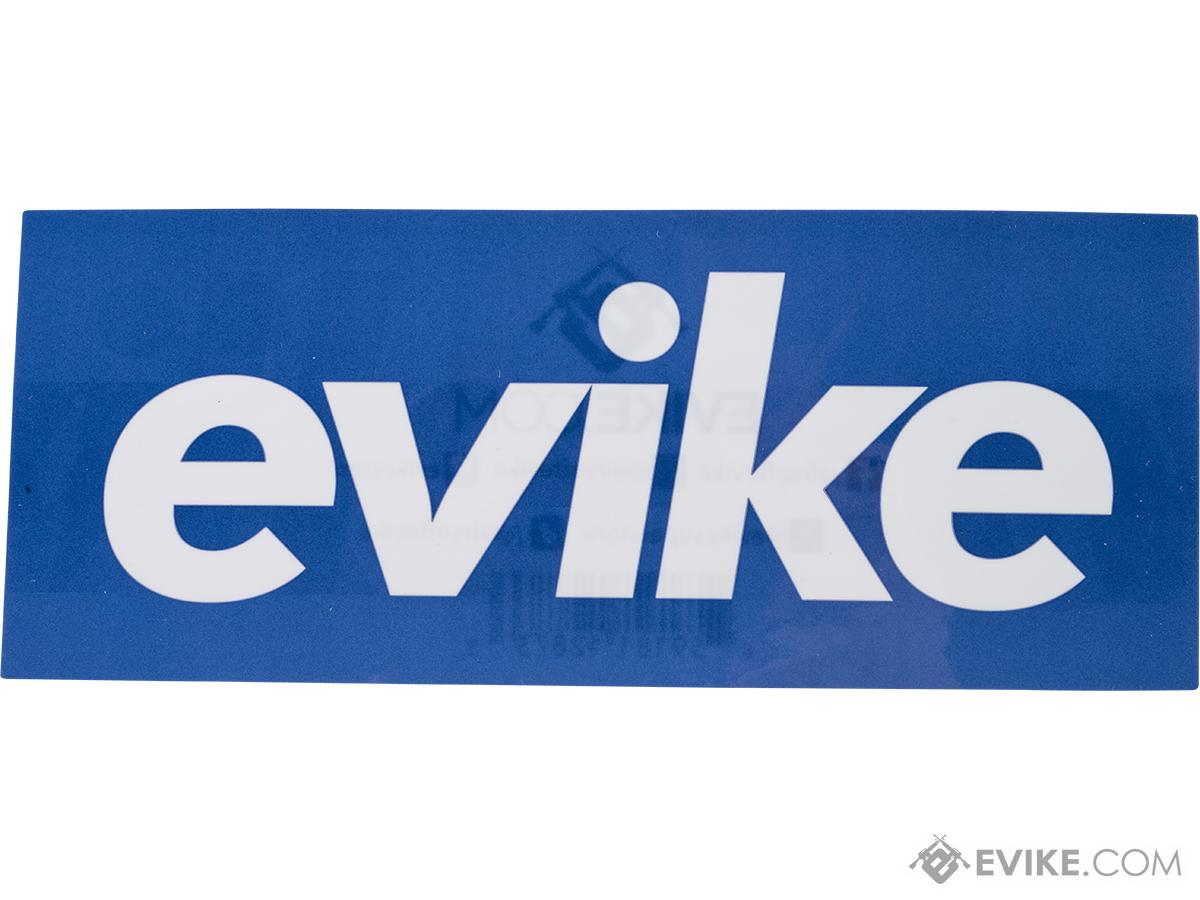 Evike Box Vinyl Decal Box Logo Sticker (Type: Blue)