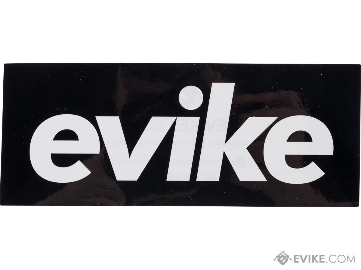 Evike Box Vinyl Decal Box Logo Sticker (Type: Black)