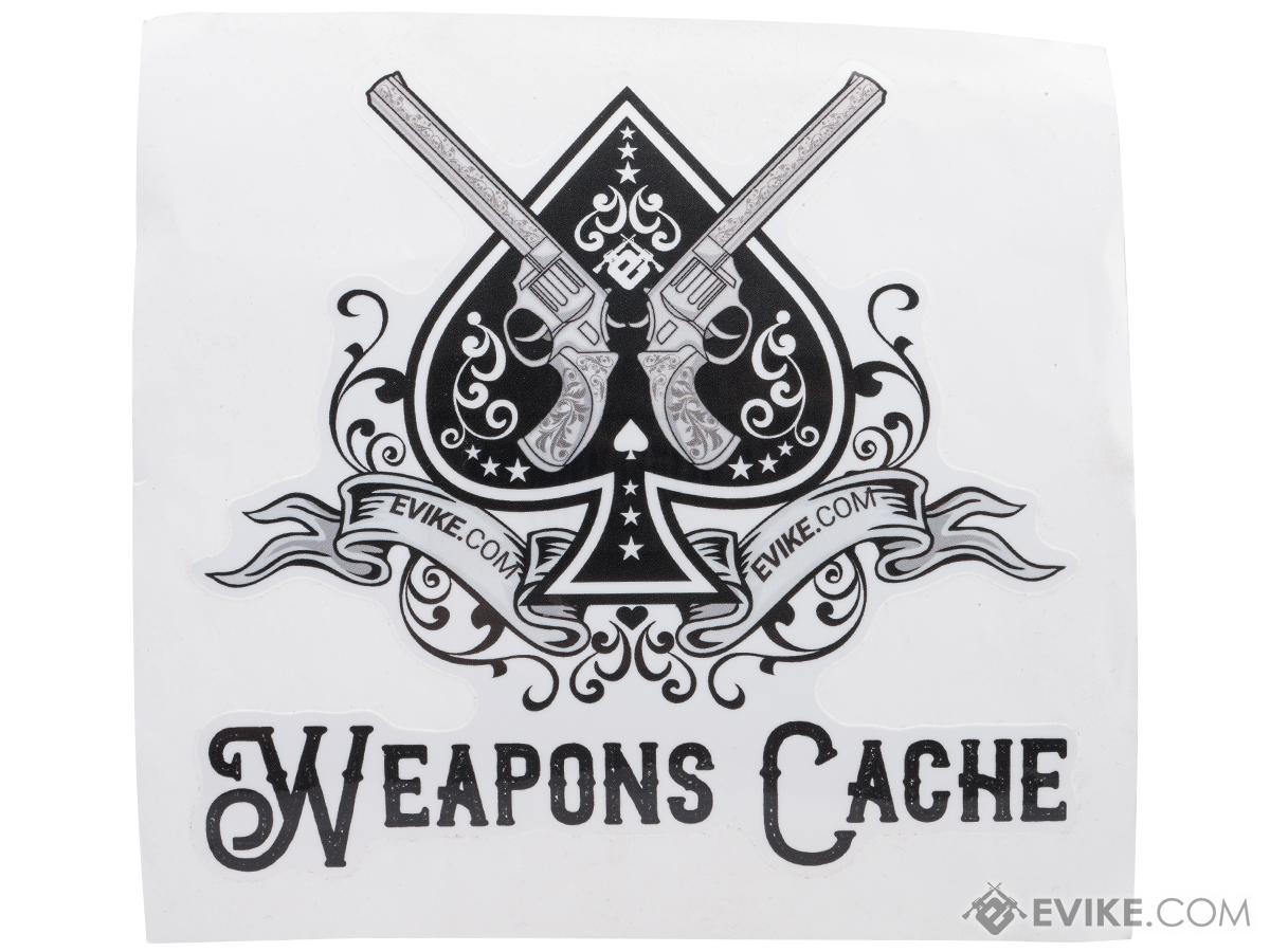 Evike.com Weapon Cache Die Cut Vinyl Sticker