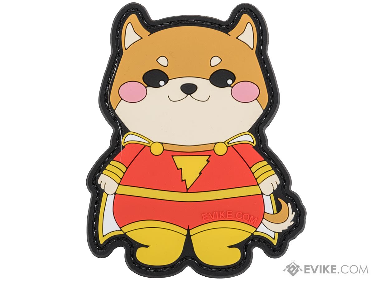 Evike.com The DOGE Hook & Loop PVC Morale Patch (Style: Shazam)