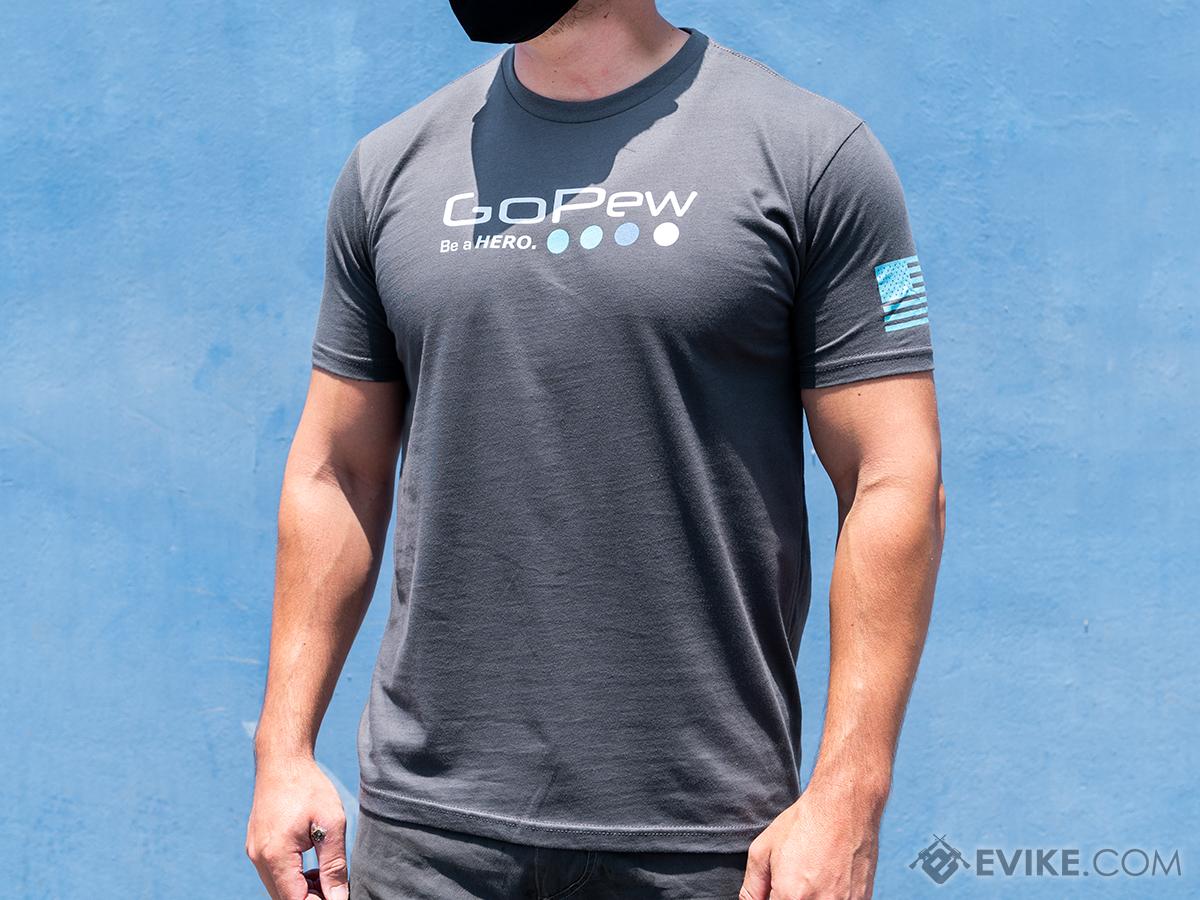 Evike Exclusive GoPew Casual Graphic Tee (Size: X-Large)