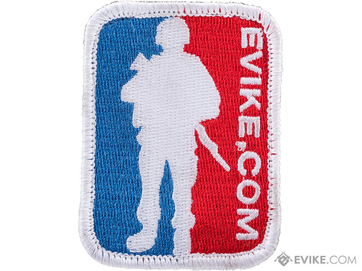 Evike.com Morale Infantry IFF Hook & Loop Patch (Color: Red, White & Blue)