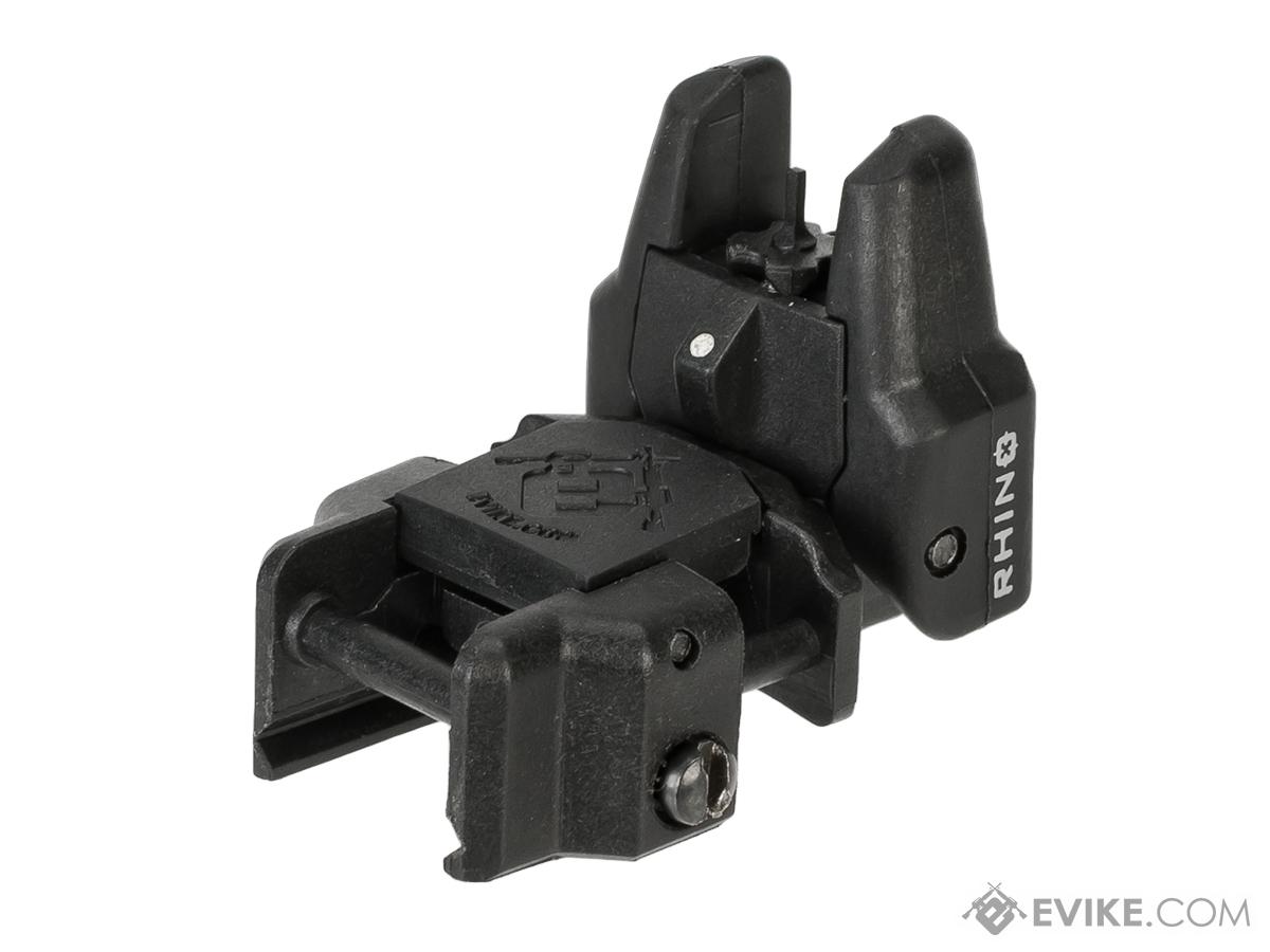 Dual-Profile Rhino Flip-up Rifle / SMG Sight by Evike - Front Sight (Color: Black)