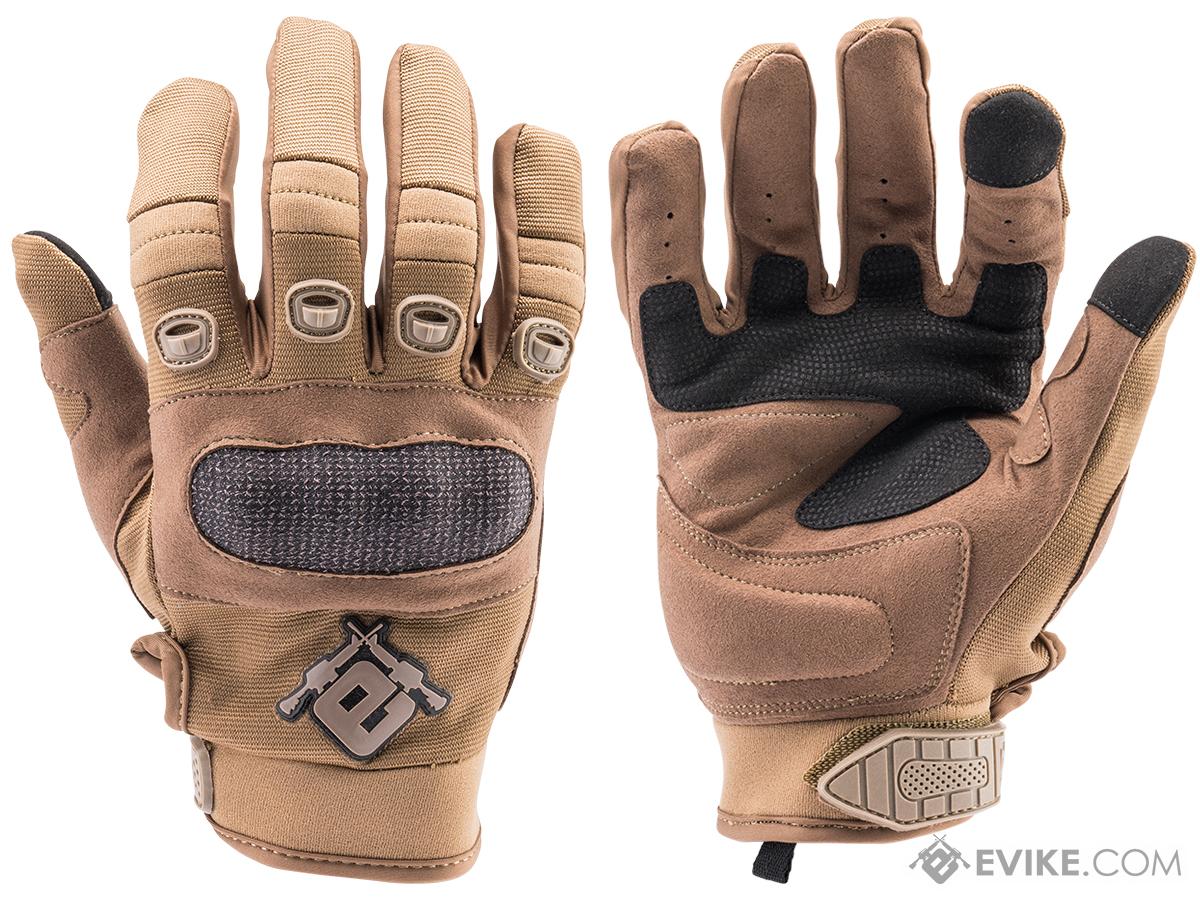 Field Operator Full Finger Tactical Shooting Gloves (Color: Tan /  Medium), Tactical Gear/Apparel, Gloves
