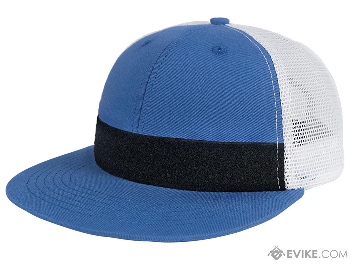 Evike.com Helium Armour Tactical Flat Brimmed Cap (Color: Solid Blue)