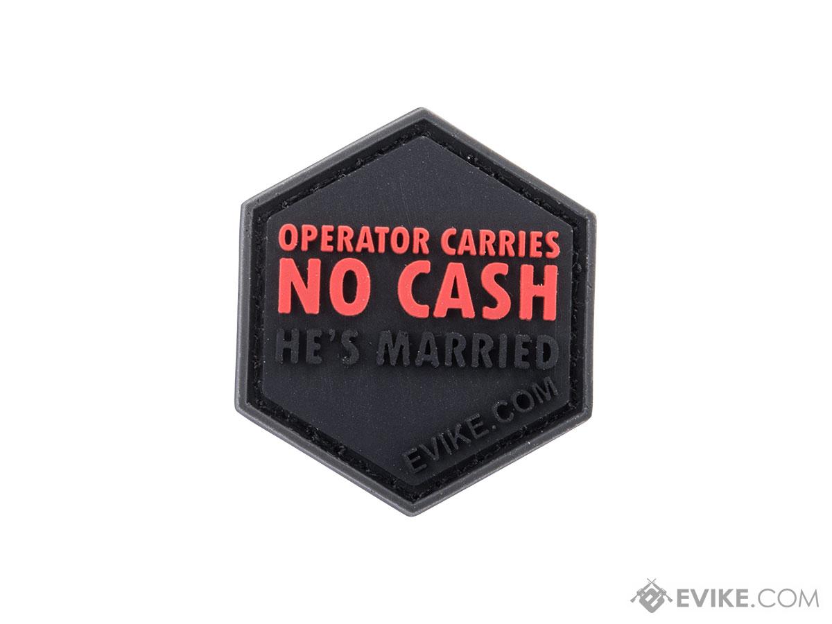 Operator Profile PVC Hex Patch Catchphrase Series 7 (Model: No Cash)