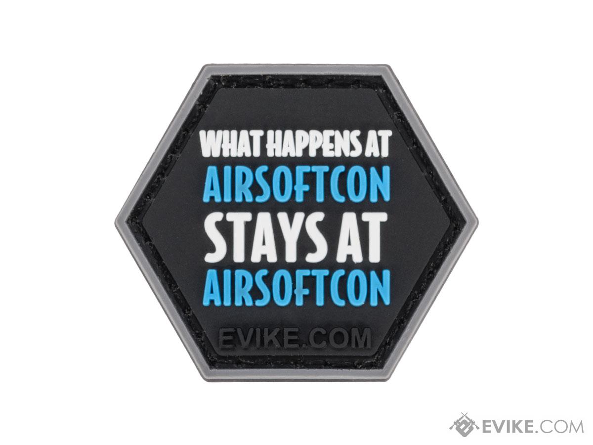 Operator Profile PVC Hex Patch iAirsoft Series 1 (Model: What Happens In Stays At... / AirsoftCon)