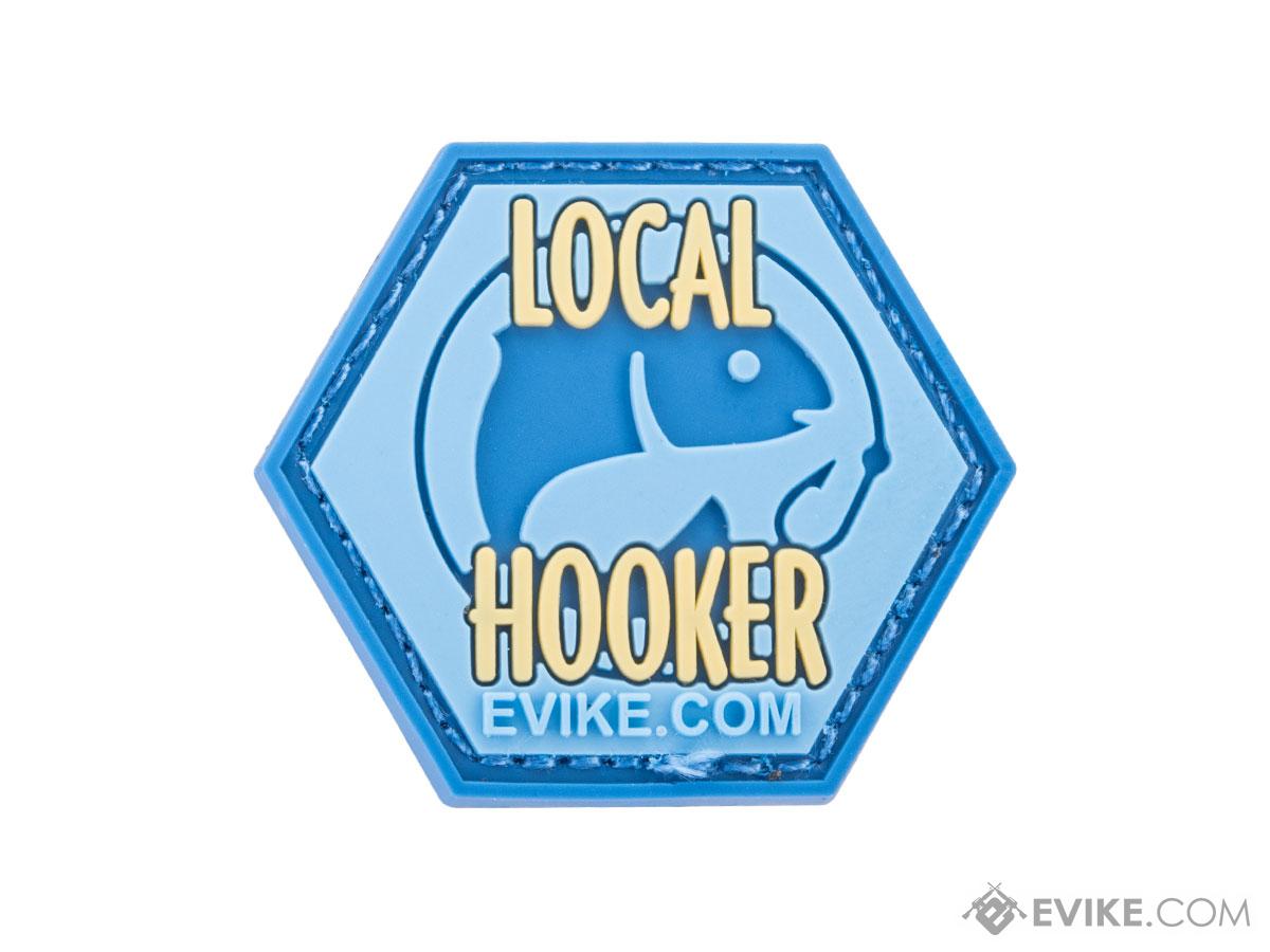 Operator Profile PVC Hex Patch Fishing Series 2 (Style: Local Hooker),  Tactical Gear/Apparel, Patches -  Airsoft Superstore