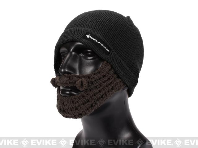 Evike.com Tactical Beard Beanie (Color: Black / Brown)