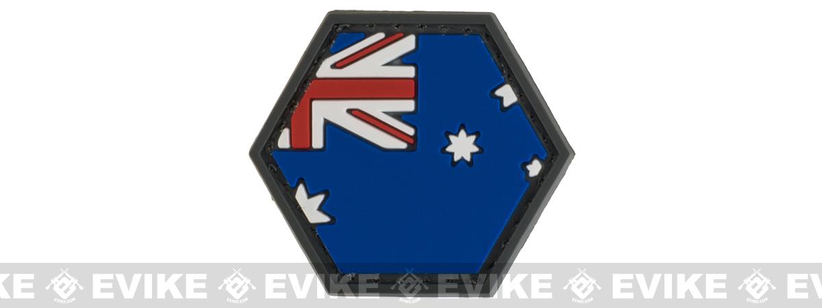 Operator Profile PVC Hex Patch Flag Series (Model: Australia)