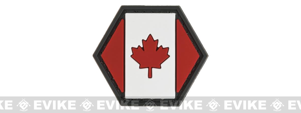 Operator Profile PVC Hex Patch Flag Series (Model: Canada), Tactical Gear/ Apparel, Patches -  Airsoft Superstore