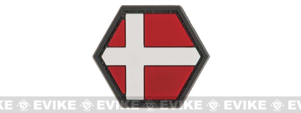 Operator Profile PVC Hex Patch Flag Series (Model: Denmark)