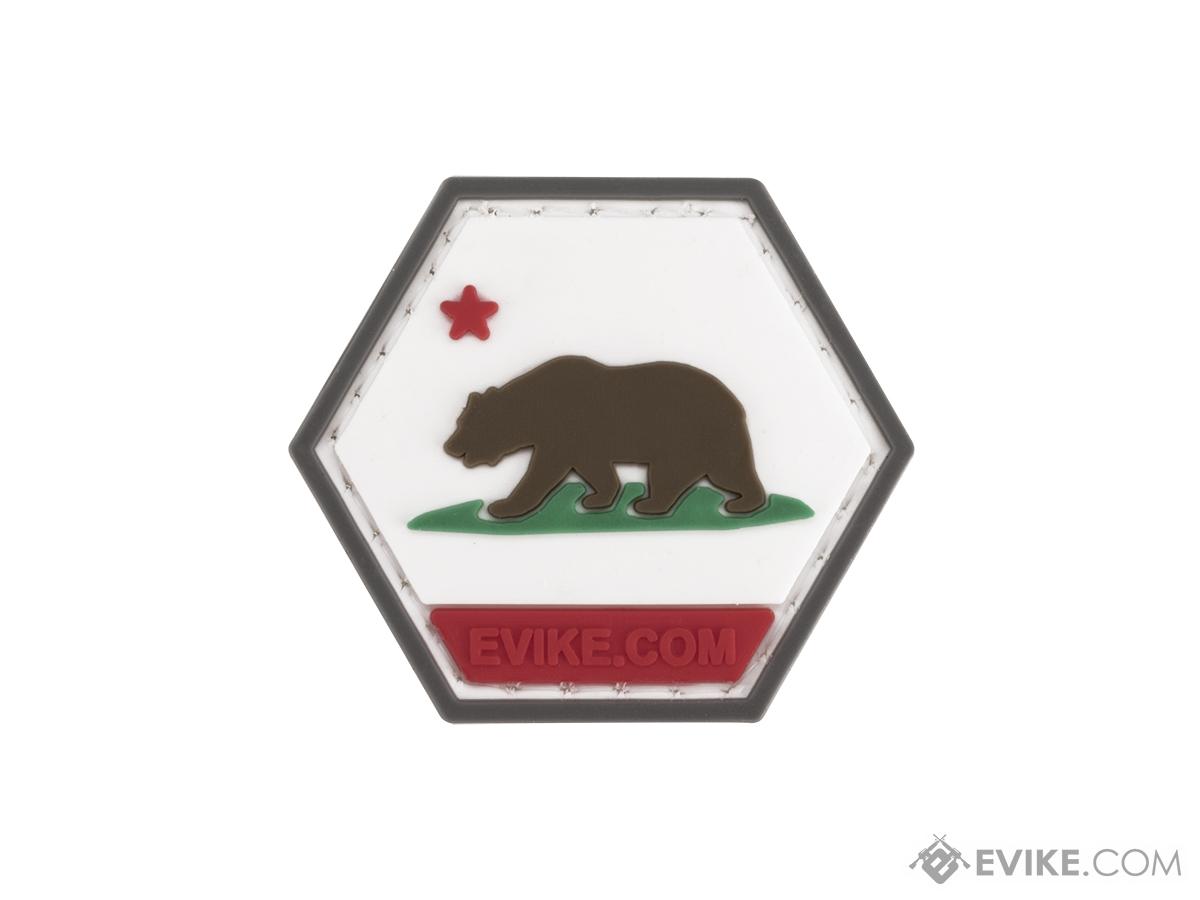 Operator Profile PVC Hex Patch State Flag Series (Model: California)