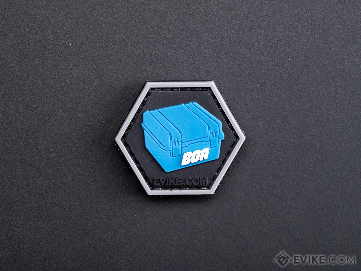 Operator Profile PVC Hex Patch Evike Box of Awesomeness Series (Color: Blue)