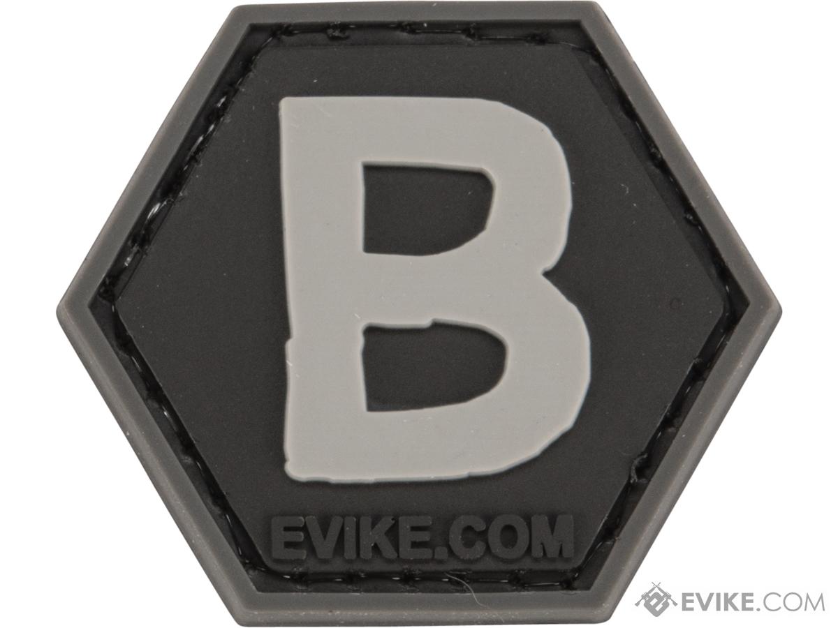 Operator Profile PVC Hex Patch - Alphabet Series (Model: B)