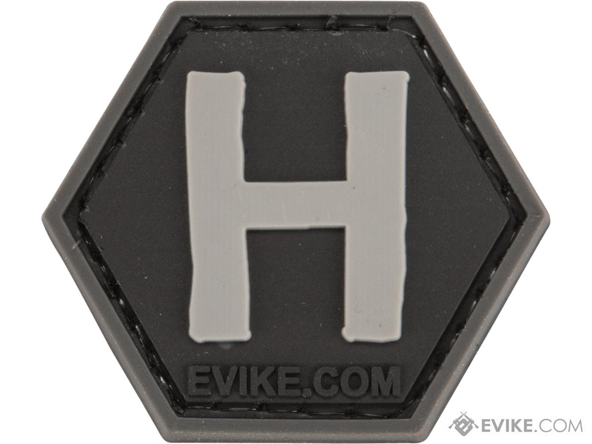 Operator Profile PVC Hex Patch - Alphabet Series (Model: H)