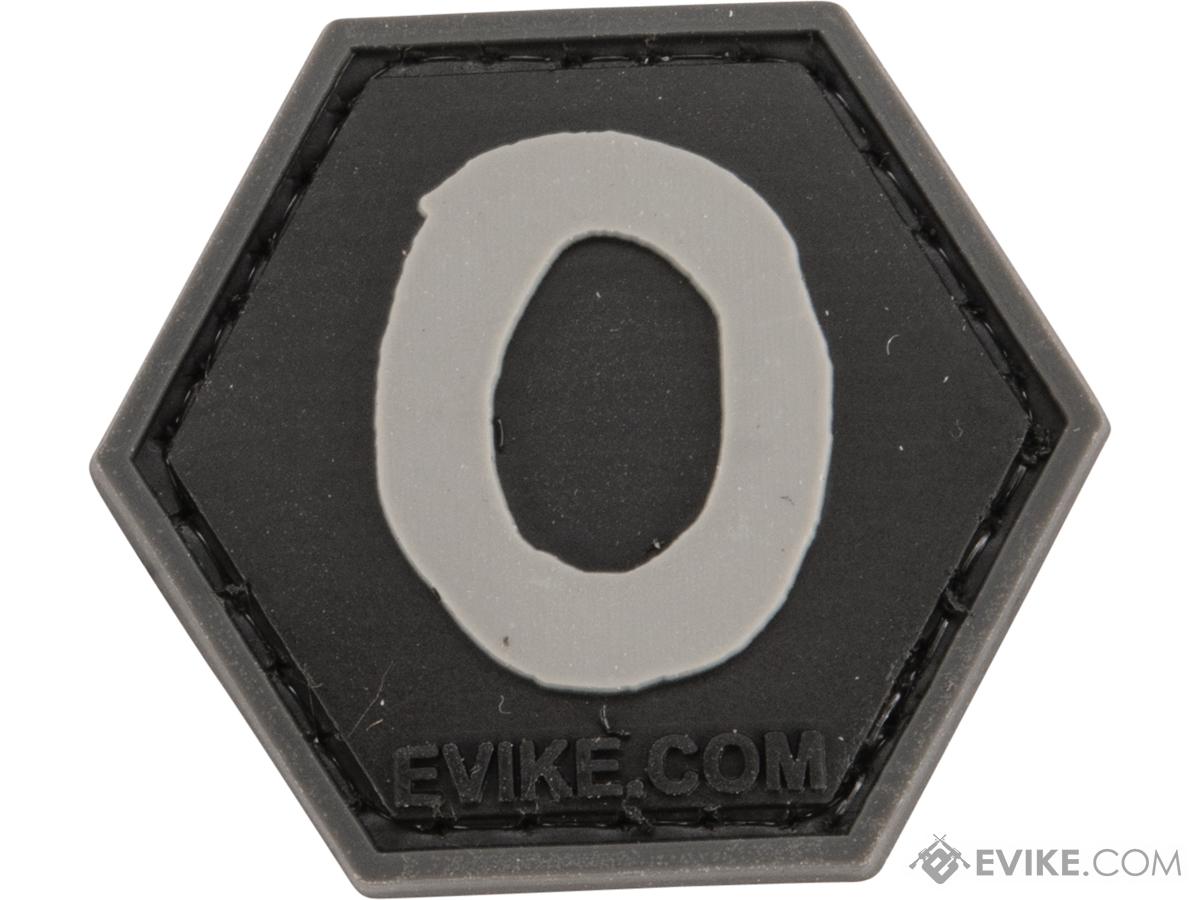 Operator Profile PVC Hex Patch - Alphabet Series (Model: O)