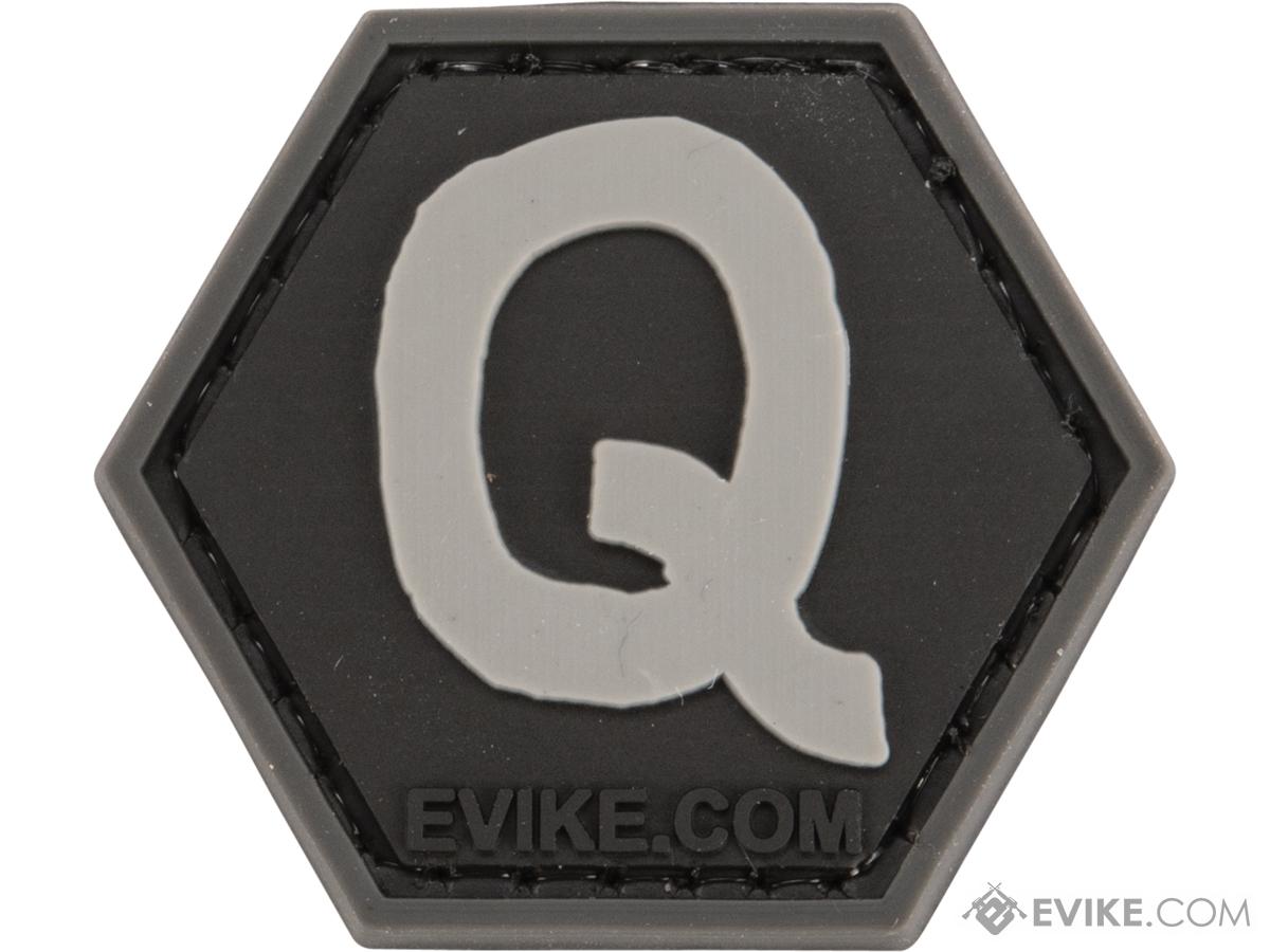 Operator Profile PVC Hex Patch - Alphabet Series (Model: Q)