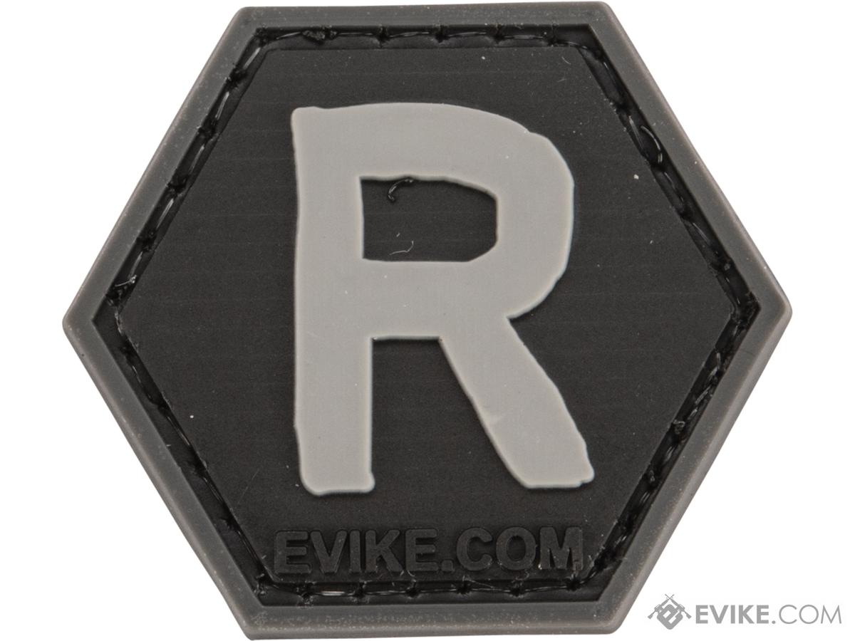 Operator Profile PVC Hex Patch - Alphabet Series (Model: R)