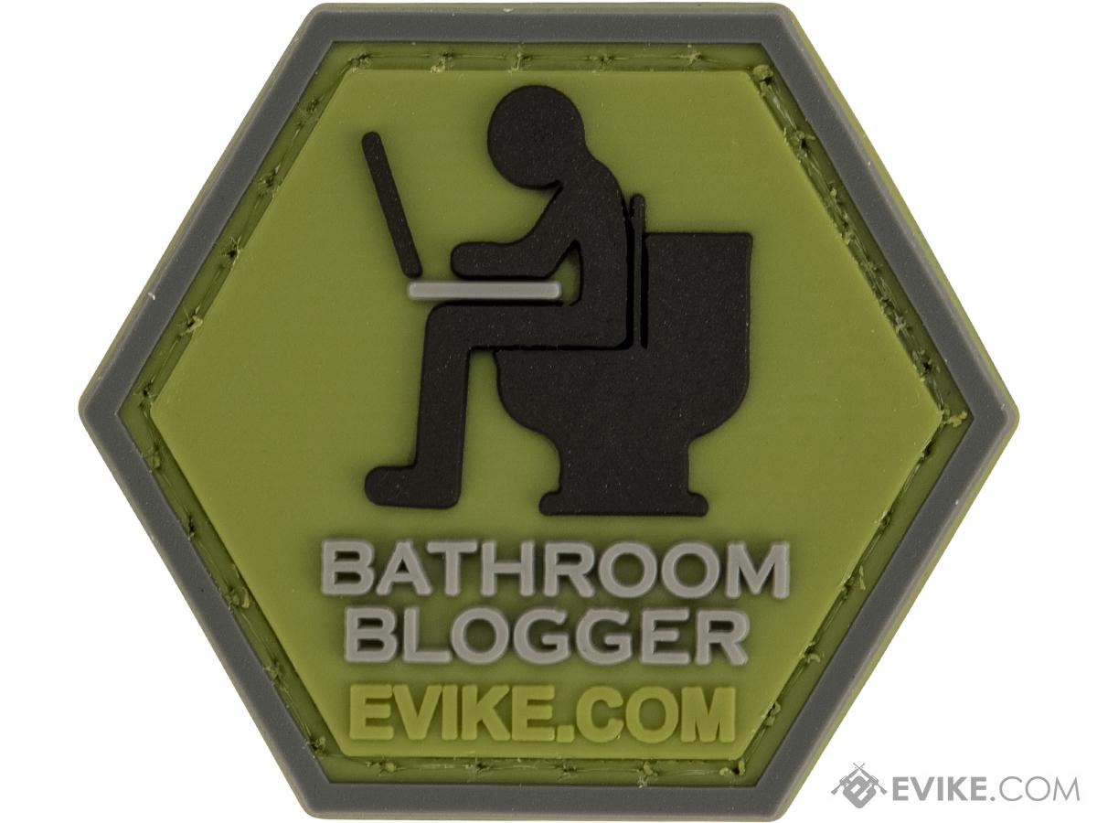 Operator Profile PVC Hex Patch Pop Culture Series 2 (Style: Bathroom Blogger)