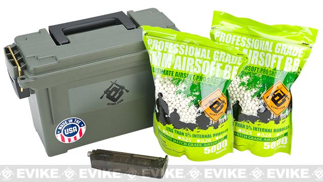 Military Style Storage Plastic Ammo Box, High Strength, Lightweight