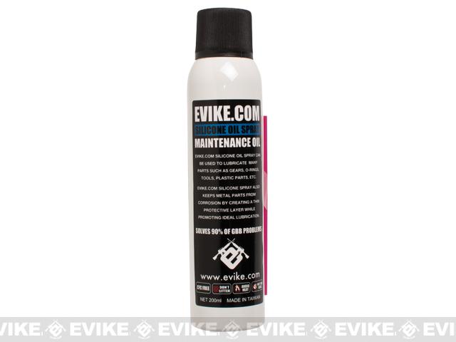 Competition Grade Airsoft / Firearm Silicone Lubricant Oil Spray  - 200ml / 6.7oz Large Can