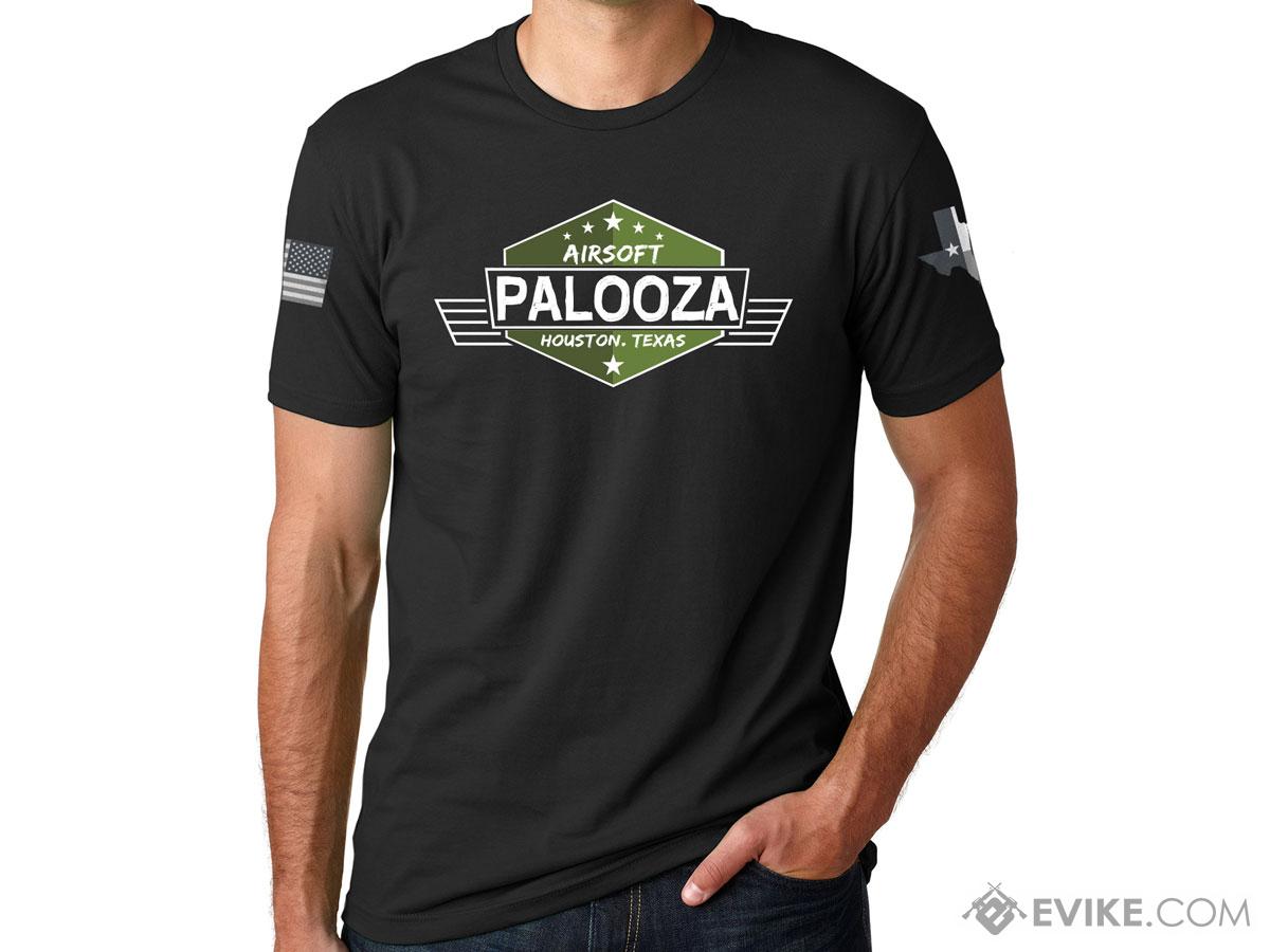 Evike.com Airsoft Palooza 2018 Houston Texas Graphic Tee (Color: Black / Medium)