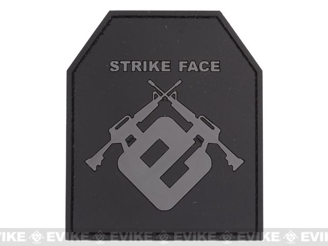 Dummy Trama Plate Strike Face PVC IFF Hook & Loop Tactical Patch