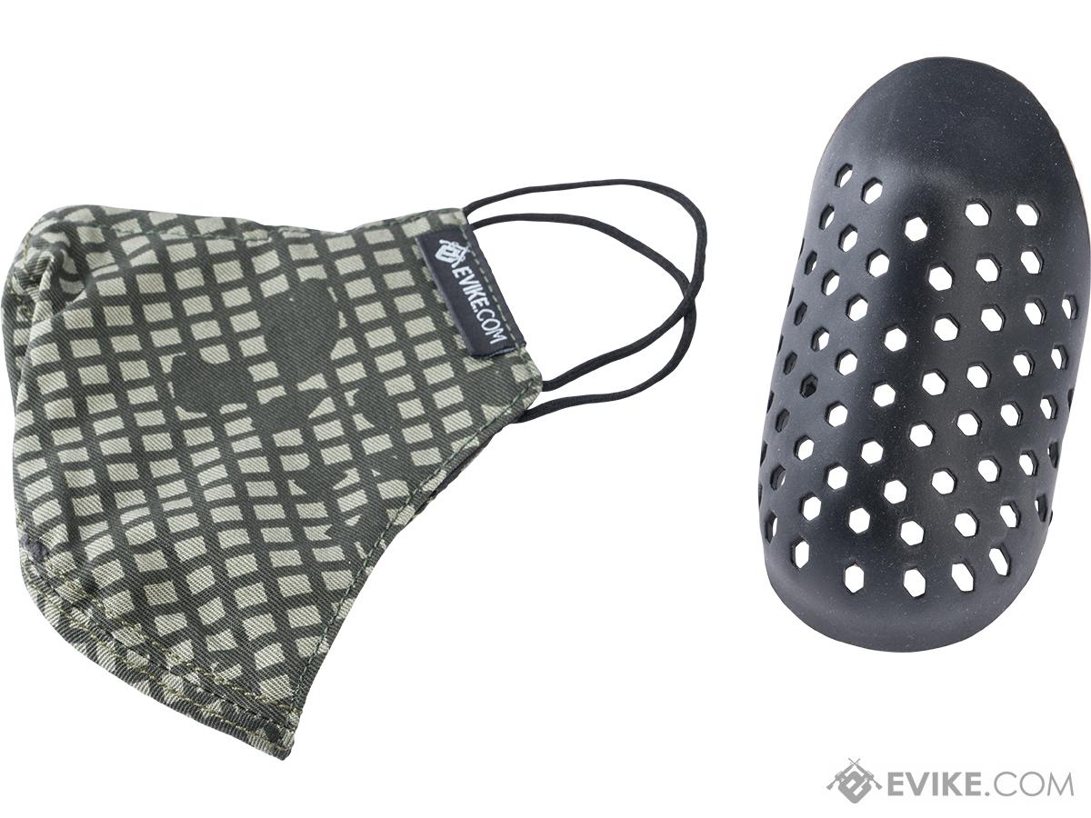 Evike.com Low Profile Lightweight Lower face Mask (Color: Desert Night Camo / w/ Faceguard)