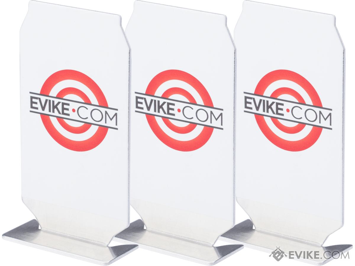 Evike.com ePopper Practical Shooting Popper Targets (Model: Evike.com Red Bullseye / x3)