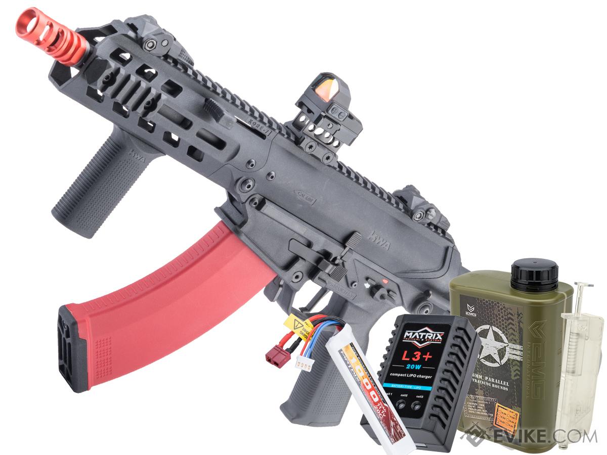 Evike.com Exclusive KWA Original SCARLET-47 Airsoft AEG Rifle w/ AEG 2.5+ Gearbox (Package: Battle Package)