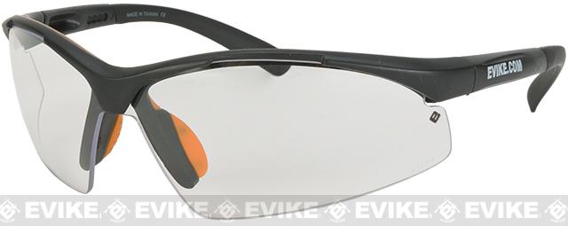 Evike.com Sparticus ANSI Rated Tactical Shooting Glasses(Color: Clear)