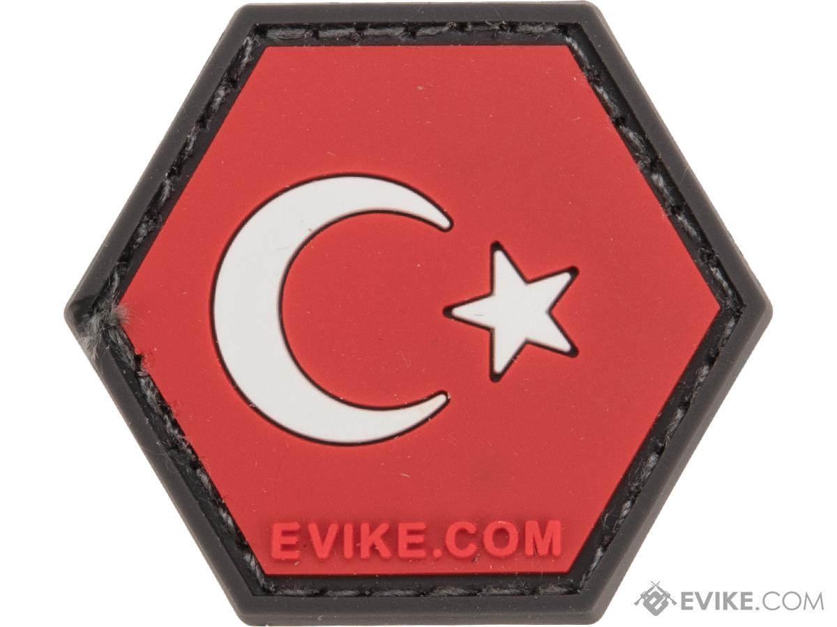 Operator Profile PVC Hex Patch Flag Series (Model: Turkey)